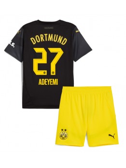 Borussia Dortmund Karim Adeyemi #27 Dječji Gostujuci Dres kompleti 2024-25 Kratak Rukavima (+ kratke hlače)